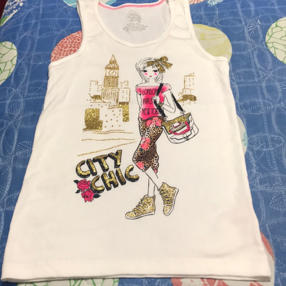 🌹FADED GLORY GIRLS TANK TOP IN SIZE XL/XG 14-16🌹